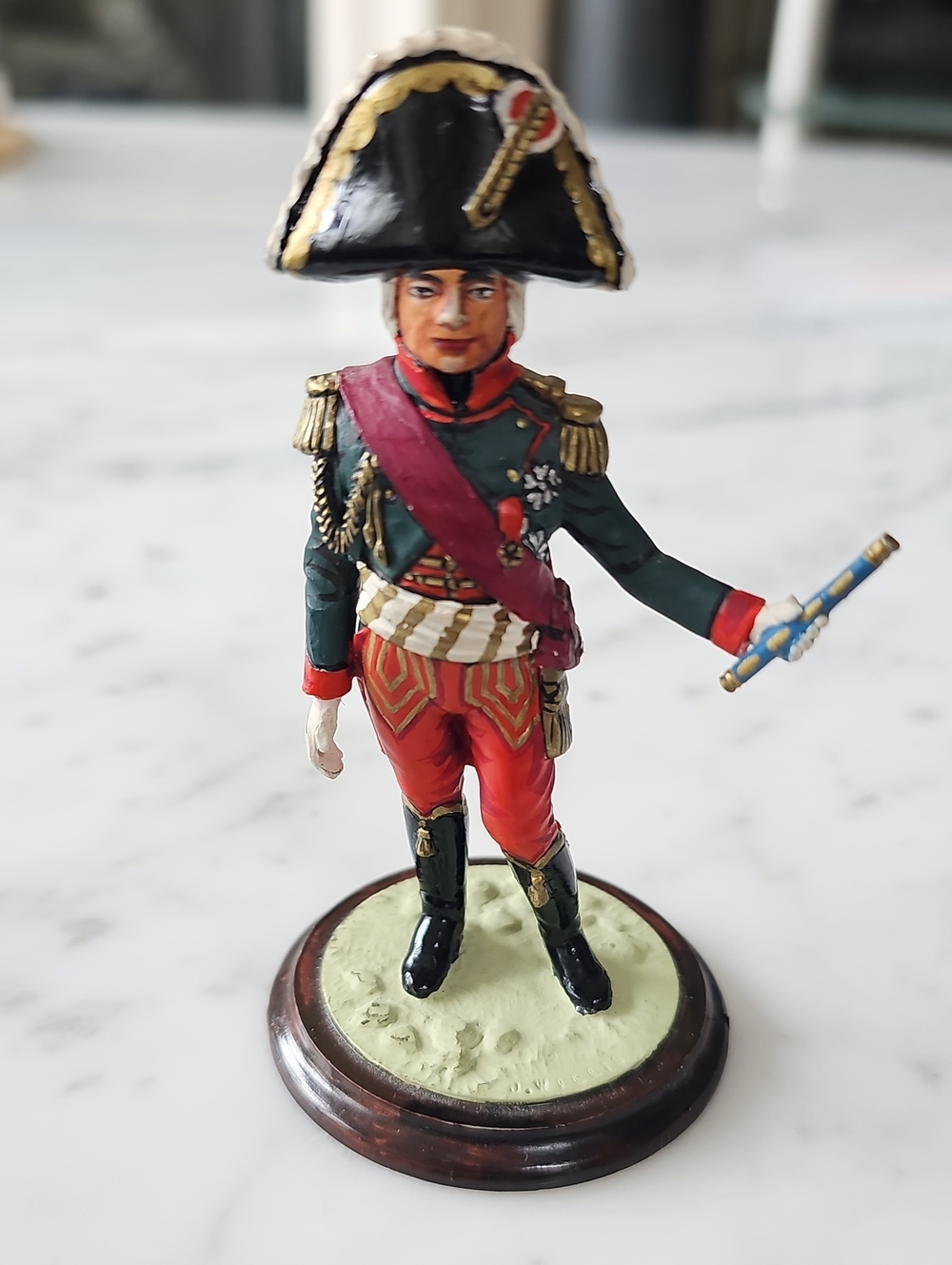 Tradition of London Marshal Bessières  Napoleonic Hand-Painted Metal Figurine